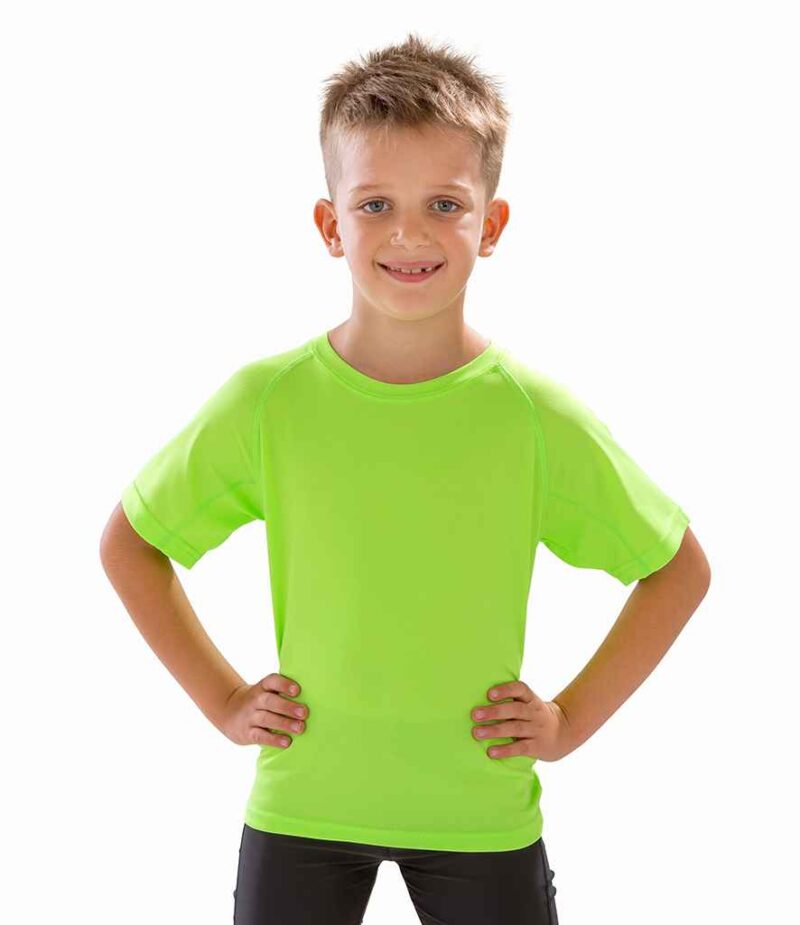 Spiro Kids Impact Performance Aircool T-Shirt - Image 14