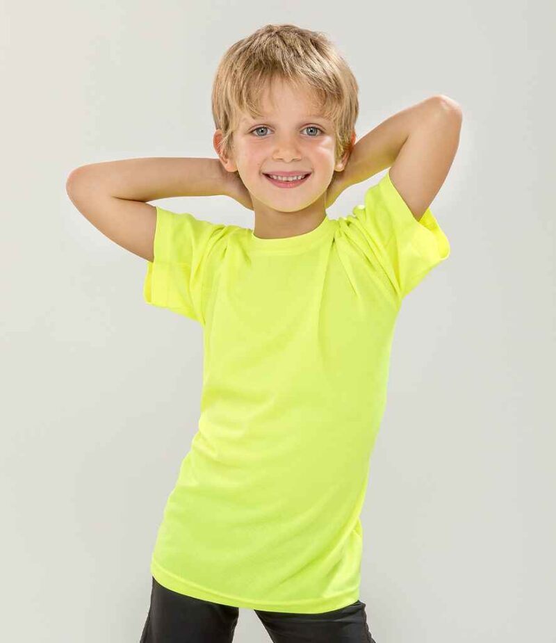 Spiro Kids Impact Performance Aircool T-Shirt - Image 24