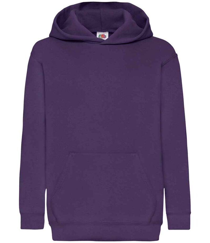 Fruit of the Loom Kids Classic Hooded Sweatshirt - Image 28