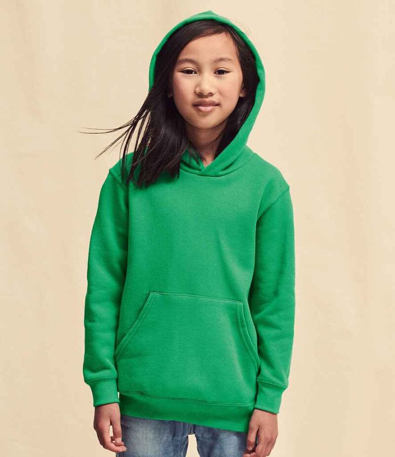 Fruit of the Loom Kids Classic Hooded Sweatshirt - Image 34