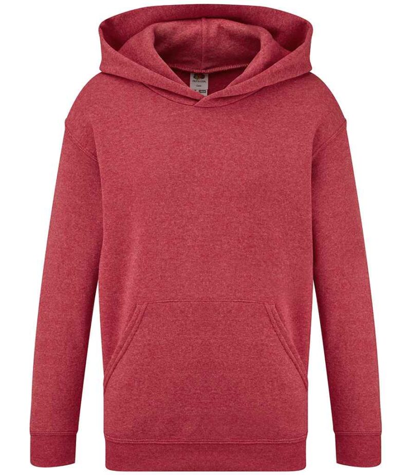 Fruit of the Loom Kids Classic Hooded Sweatshirt - Image 50