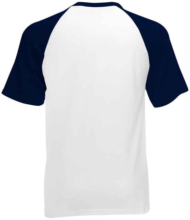 Fruit of the Loom Contrast Baseball T-Shirt - Image 4