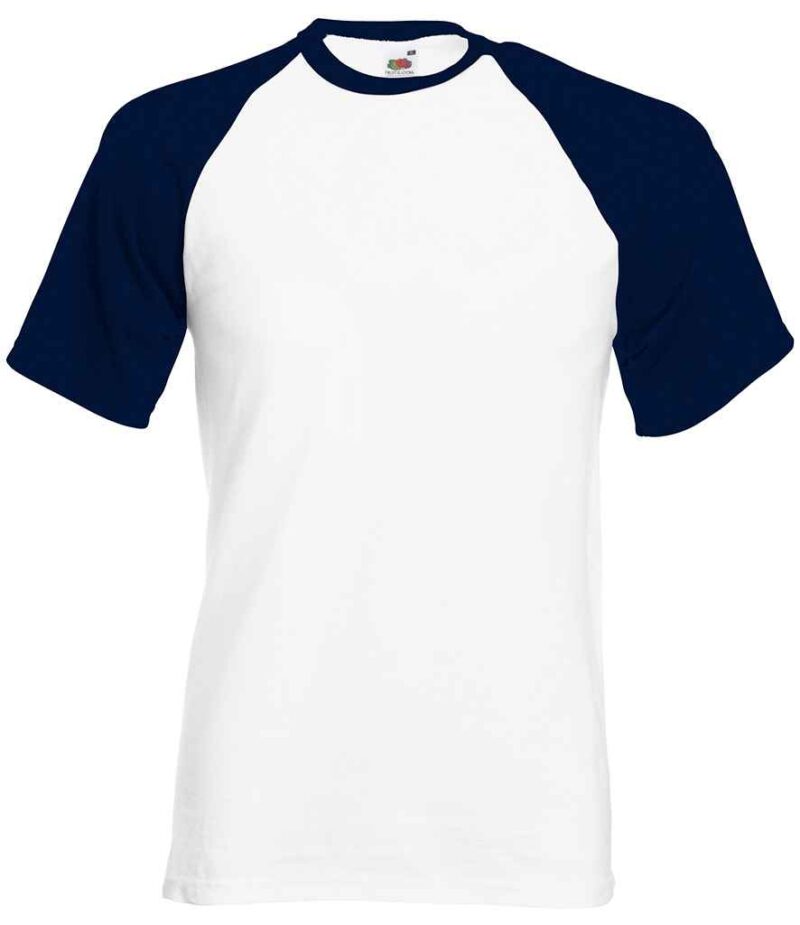 Fruit of the Loom Contrast Baseball T-Shirt - Image 3