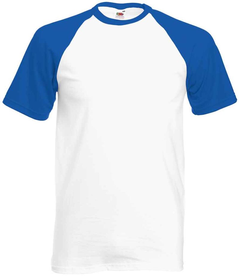 Fruit of the Loom Contrast Baseball T-Shirt - Image 12