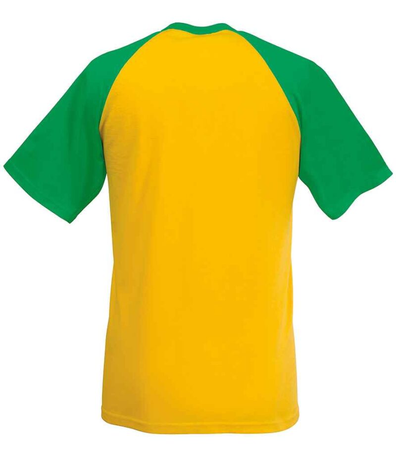 Fruit of the Loom Contrast Baseball T-Shirt - Image 14