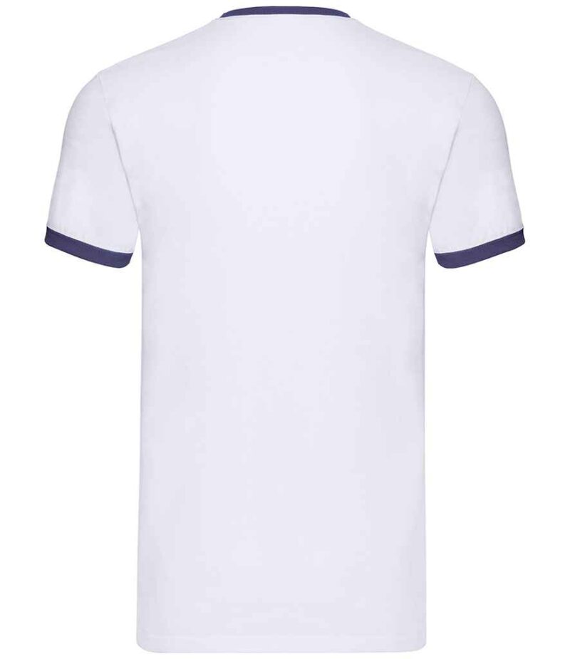 Fruit of the Loom Contrast Ringer T-Shirt - Image 8