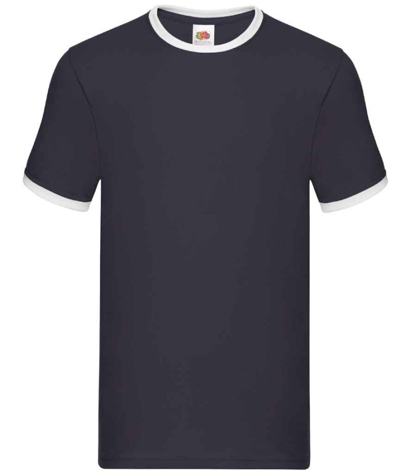 Fruit of the Loom Contrast Ringer T-Shirt - Image 17