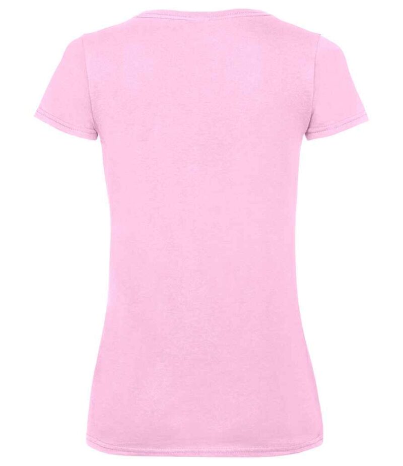 Fruit of the Loom Lady Fit Value V Neck T-Shirt - Image 24