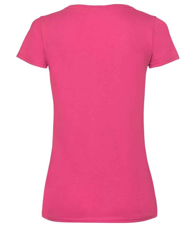 Fruit of the Loom Lady Fit Value V Neck T-Shirt - Image 27