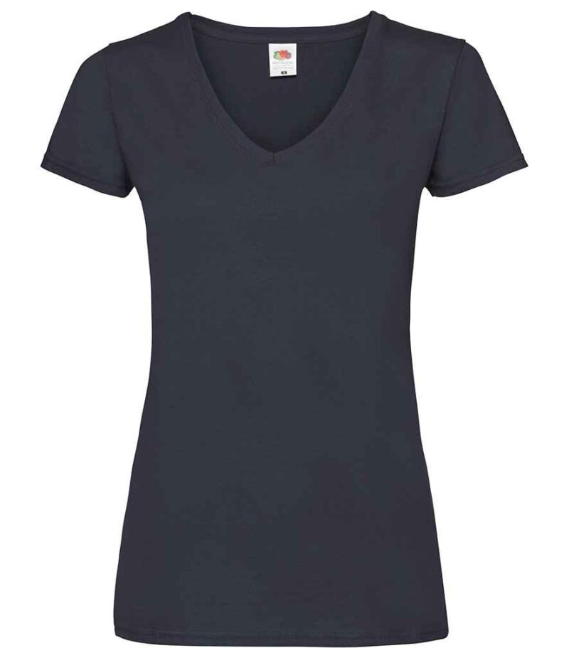 Fruit of the Loom Lady Fit Value V Neck T-Shirt - Image 7