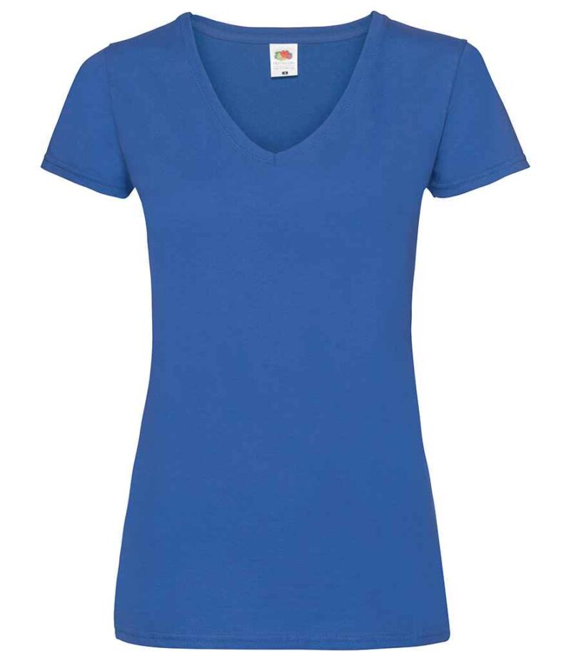 Fruit of the Loom Lady Fit Value V Neck T-Shirt - Image 10