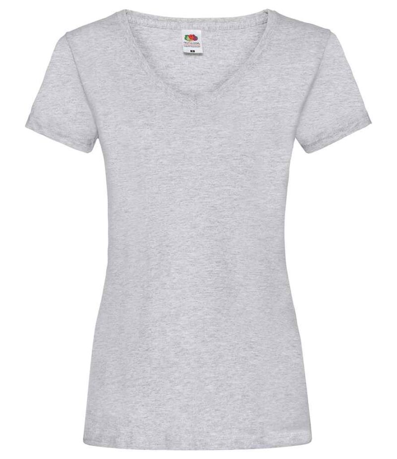 Fruit of the Loom Lady Fit Value V Neck T-Shirt - Image 16