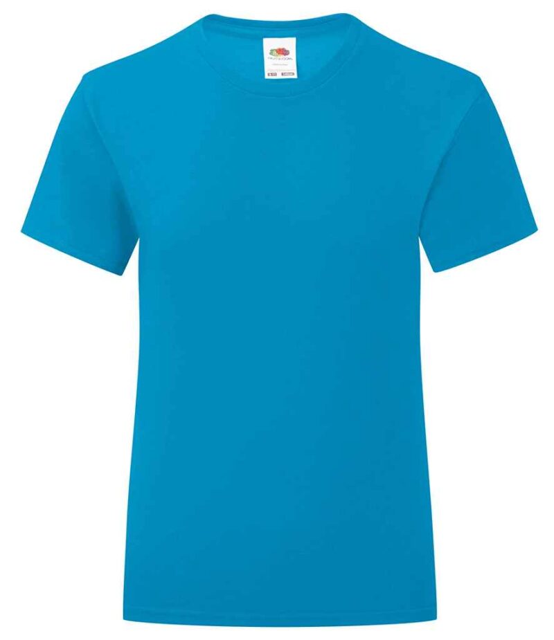 Fruit of the Loom Girls Iconic 150 T-Shirt - Image 7