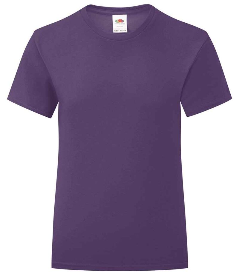 Fruit of the Loom Girls Iconic 150 T-Shirt - Image 19