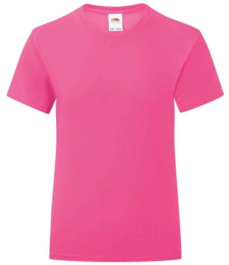 Fruit of the Loom Girls Iconic 150 T-Shirt - Image 53