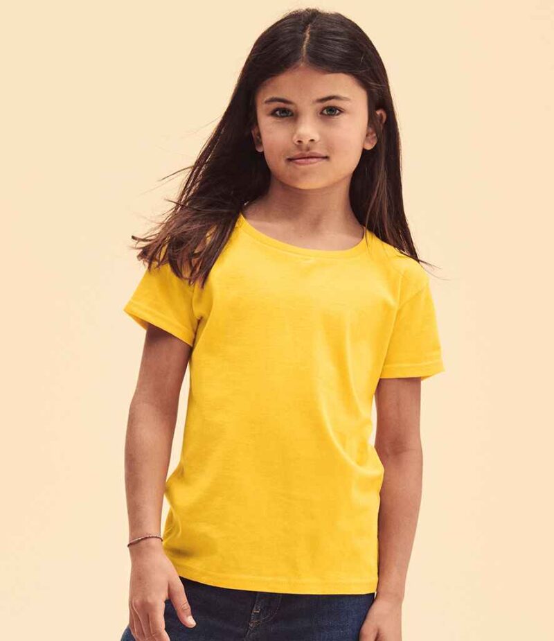 Fruit of the Loom Girls Iconic 150 T-Shirt - Image 56