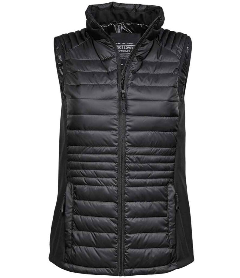 Tee Jays Ladies Crossover Padded Bodywarmer - Image 2