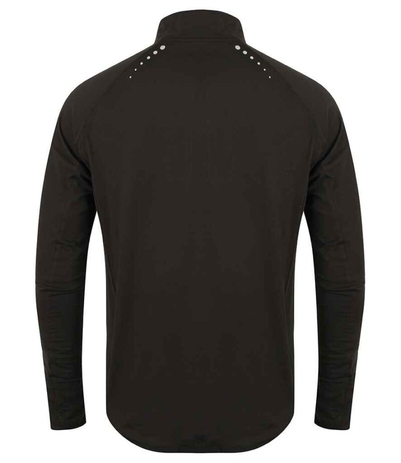 Tombo Long Sleeve Zip Neck Performance Top - Image 3