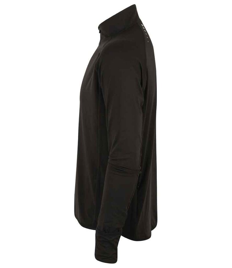 Tombo Long Sleeve Zip Neck Performance Top - Image 4