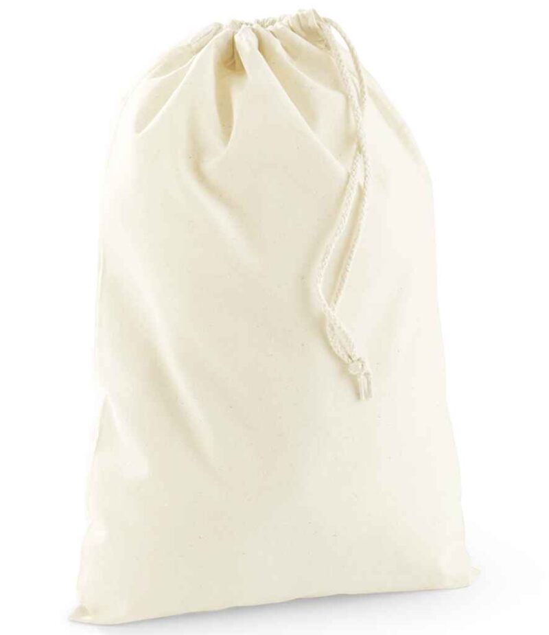 Westford Mill Recycled Cotton Stuff Bag - Image 4