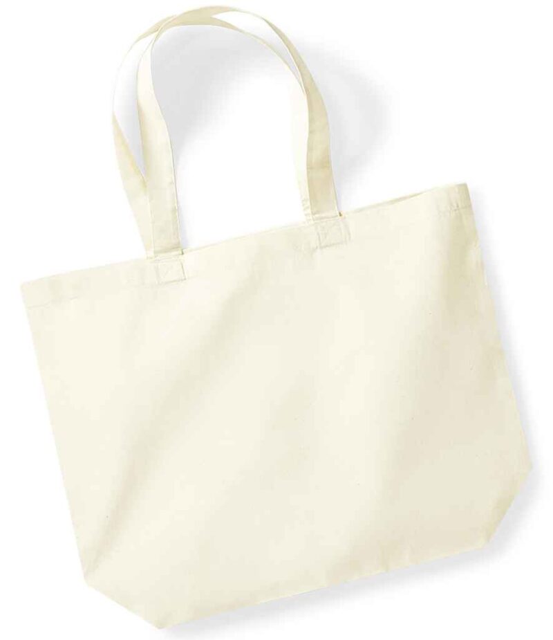 Westford Mill Recycled Cotton Maxi Tote Bag - Image 7