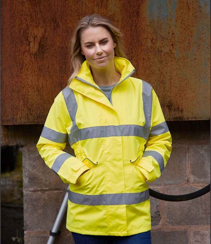 Yoko Ladies Hi-Vis Executive Jacket - Image 3