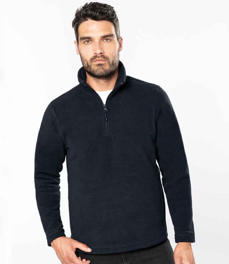 Kariban Enzo Zip Neck Micro Fleece