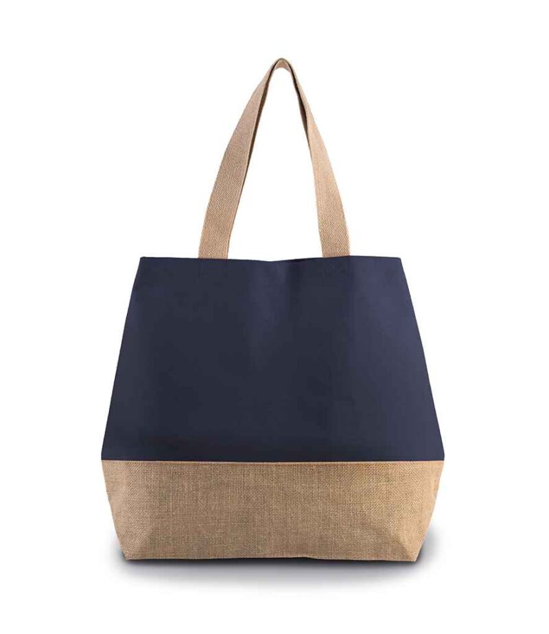 Kimood Canvas & Jute Shopper - Image 3