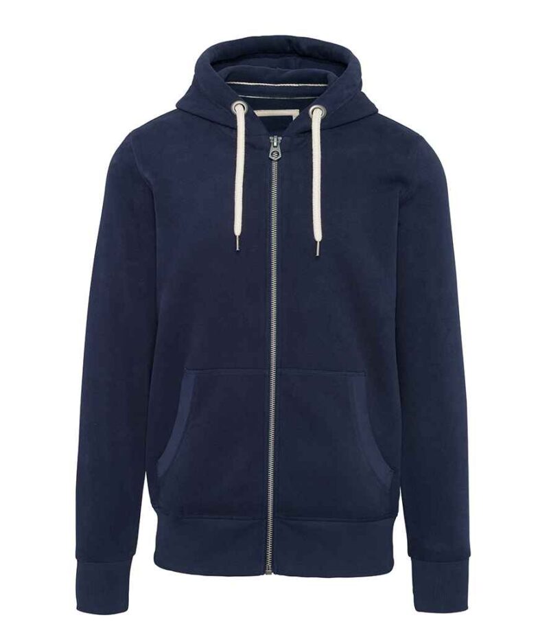 Kariban Vintage Zip Hooded Sweatshirt - Image 2