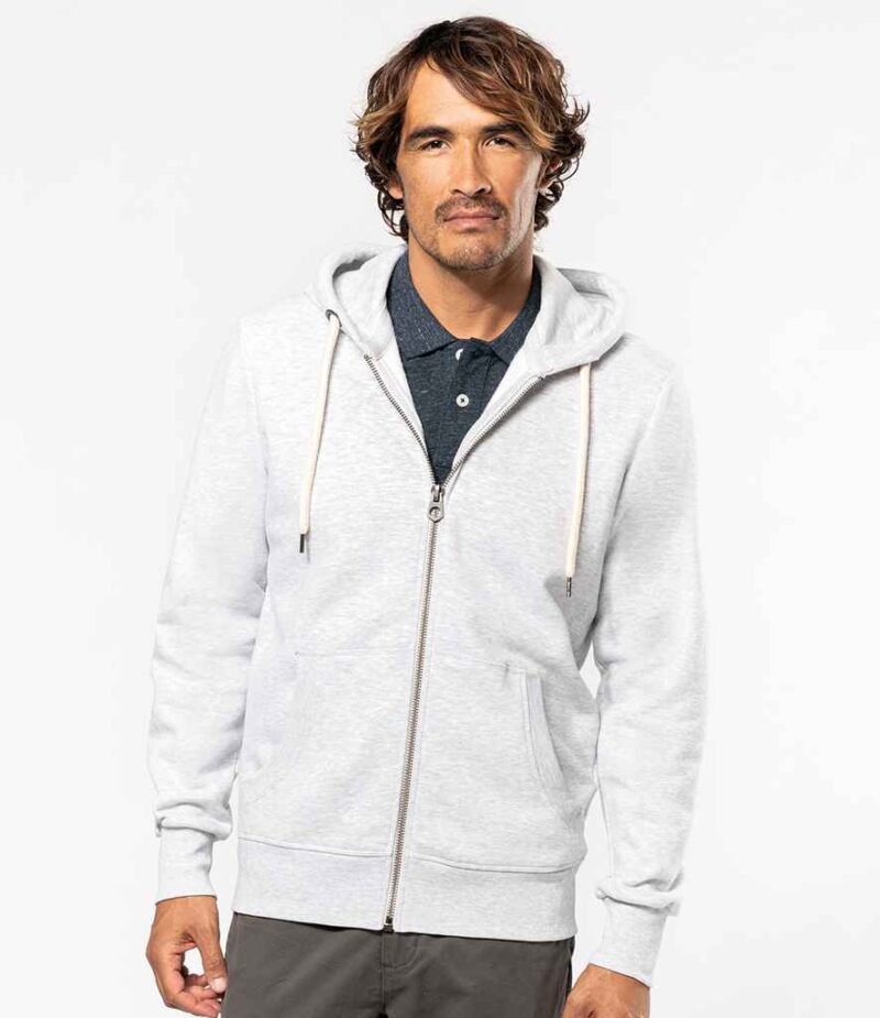 Kariban Vintage Zip Hooded Sweatshirt - Image 4