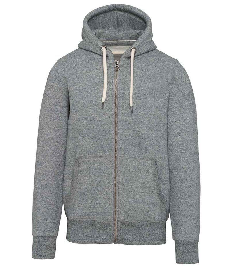 Kariban Vintage Zip Hooded Sweatshirt - Image 8