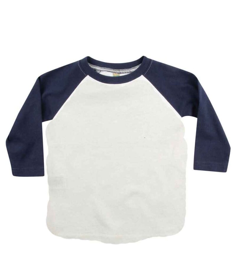 Larkwood Baby/Toddler Long Sleeve Baseball T-Shirt - Image 3