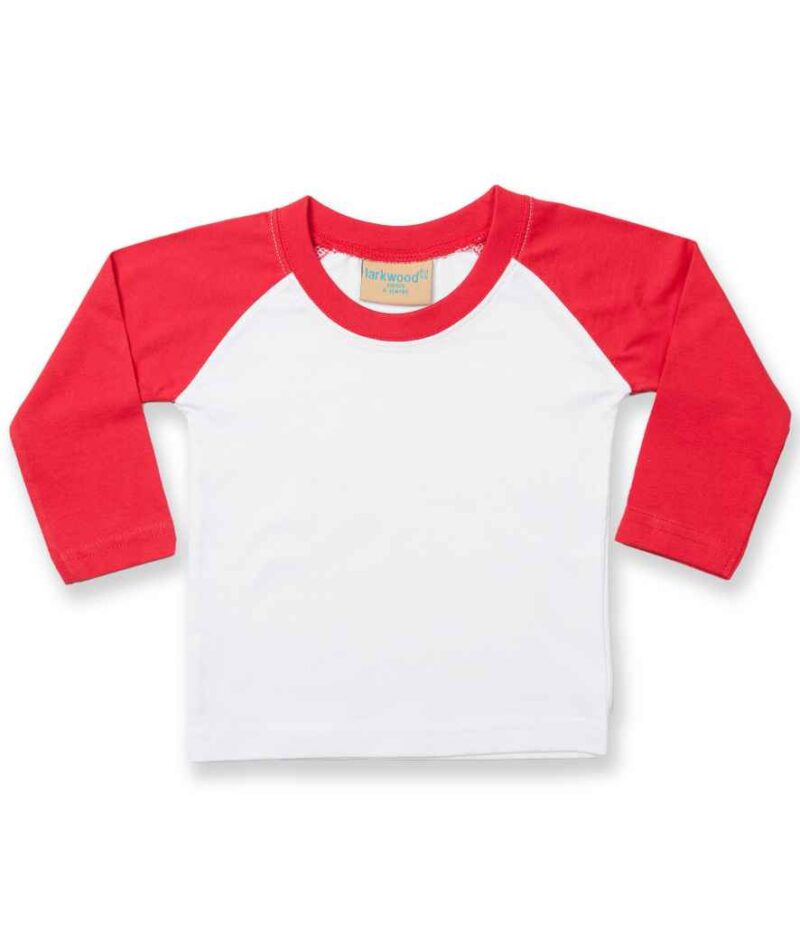 Larkwood Baby/Toddler Long Sleeve Baseball T-Shirt - Image 7