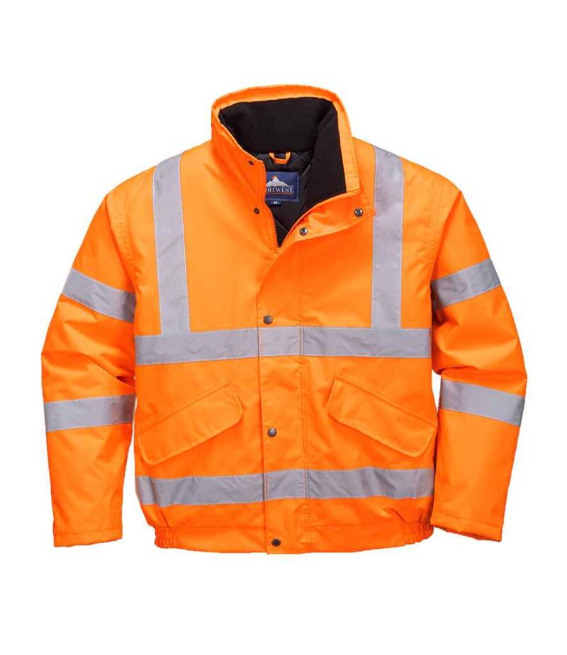 Portwest Hi-Vis GO/RT Bomber Jacket - Image 4