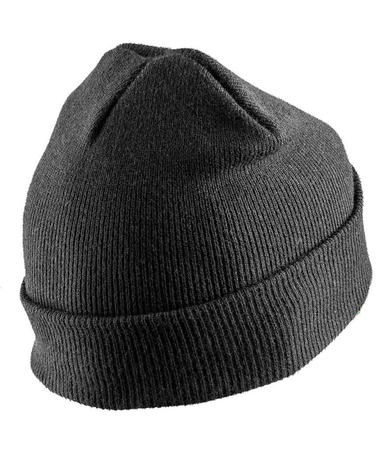 Result Genuine Recycled Double Knit Printers Beanie - Image 3