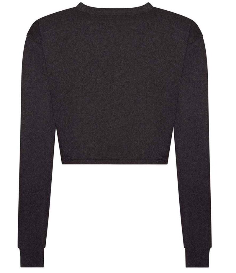 AWDis Ladies Long Sleeve Cropped T-Shirt - Image 3