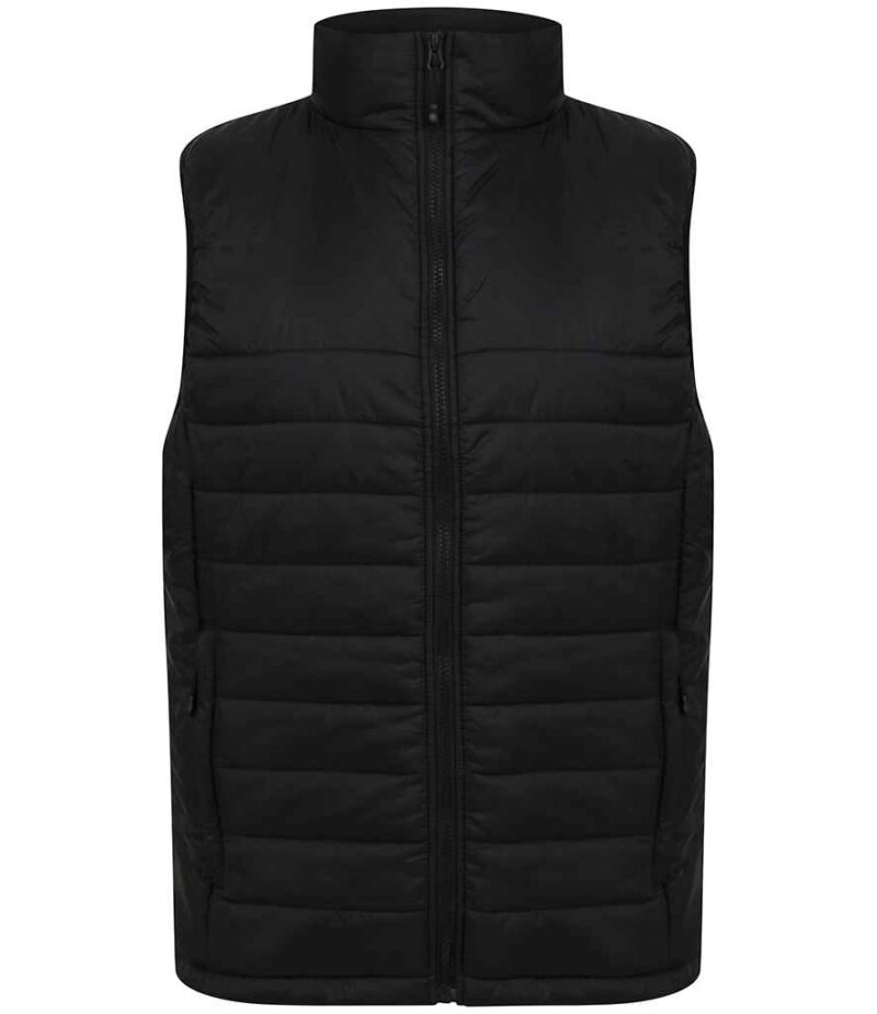 Henbury Unisex Padded Gilet - Image 2