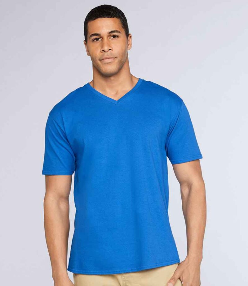 Gildan Premium Cotton® V Neck T-Shirt - Image 9