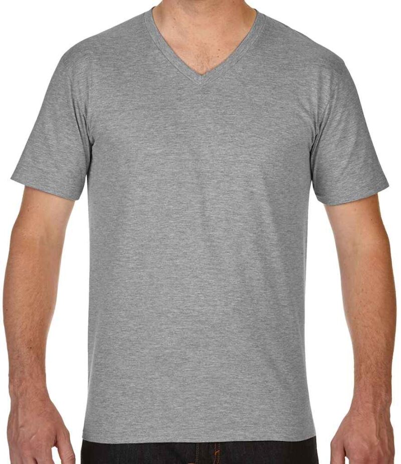 Gildan Premium Cotton® V Neck T-Shirt - Image 15