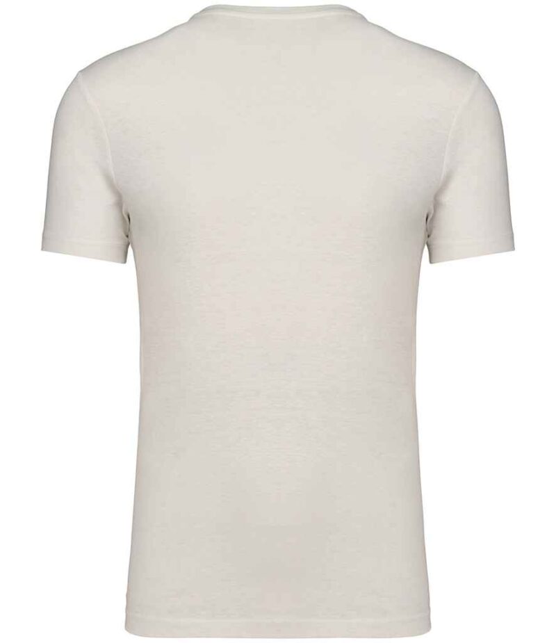 Native Spirit Unisex Organic Cotton Linen Blend T-Shirt - Image 2