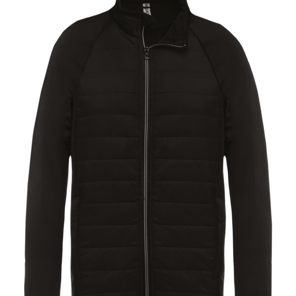 Dual-fabric sports jacket - Image 1