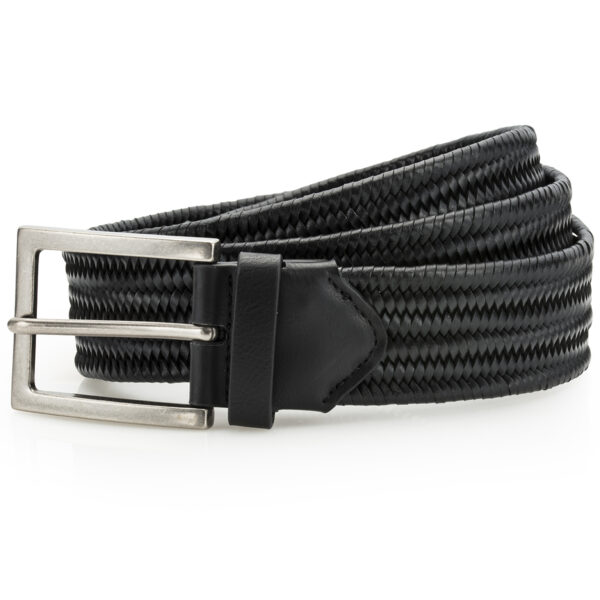 Leather braid belt - Image 3