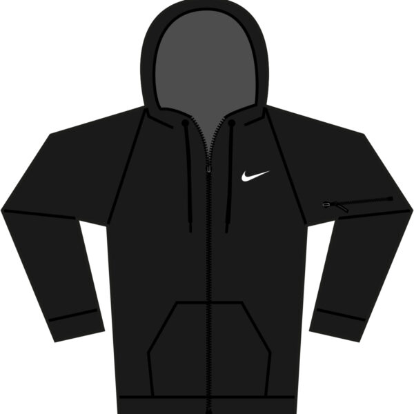 Nike men’s full-zip fitness hoodie - Image 3