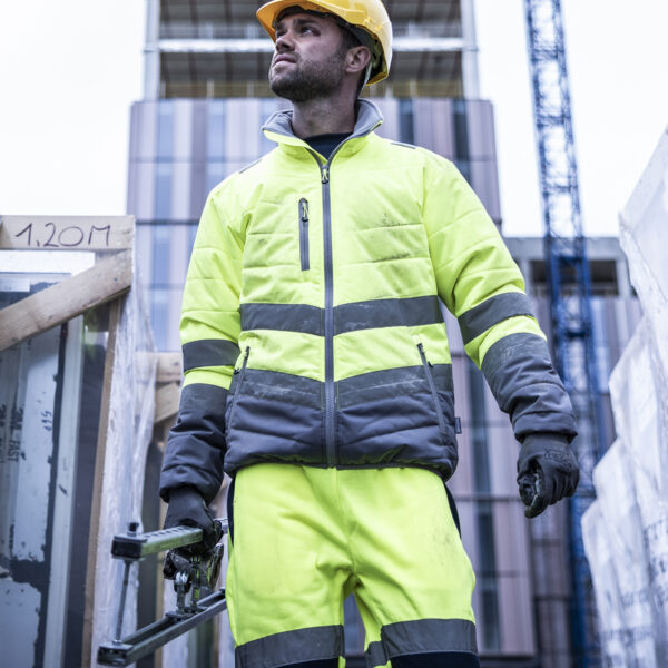 Hi-vis two-tone thermal jacket - Image 3