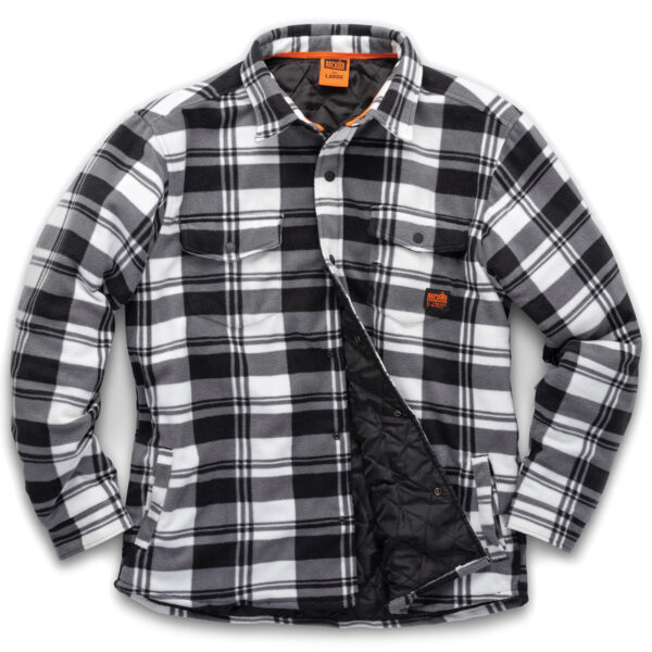 Worker padded checked shirt - Image 3